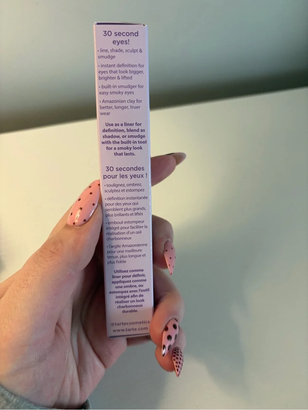 tarte smolderEYES Shadow Liner in smoke show new